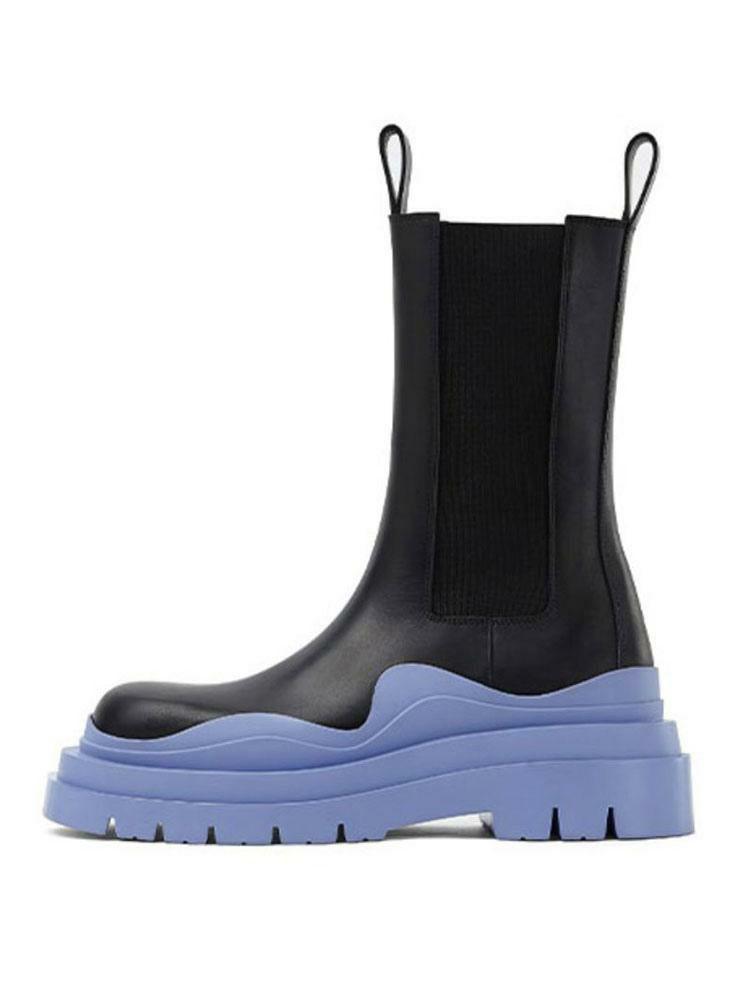 Boots | Ankle Boots Geometric Platform Round Toe Chelsea Boots Boots Boots