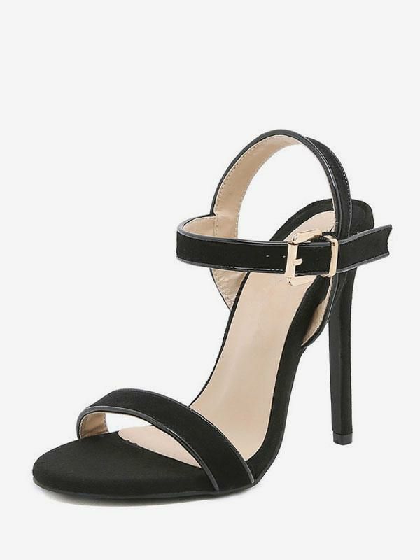 Occasion Shoes | Buckle Slingback High Heeled Sandals Occasion Shoes Occasion Shoes