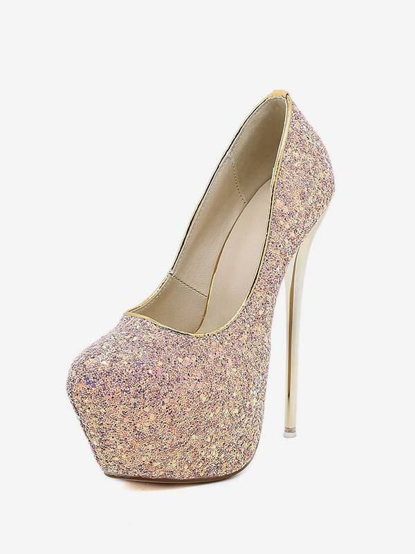 Occasion Shoes | Glitter Platform Heels Occasion Shoes Occasion Shoes