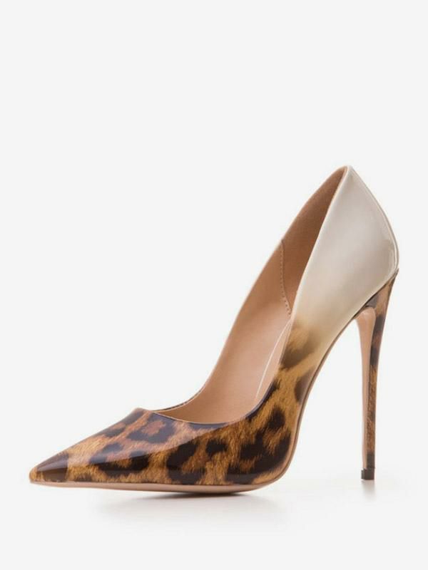 Occasion Shoes | Women High Heels Pointed Toe Leopard Print Heels Stiletto Prom Heel Pumps Occasion Shoes Occasion Shoes