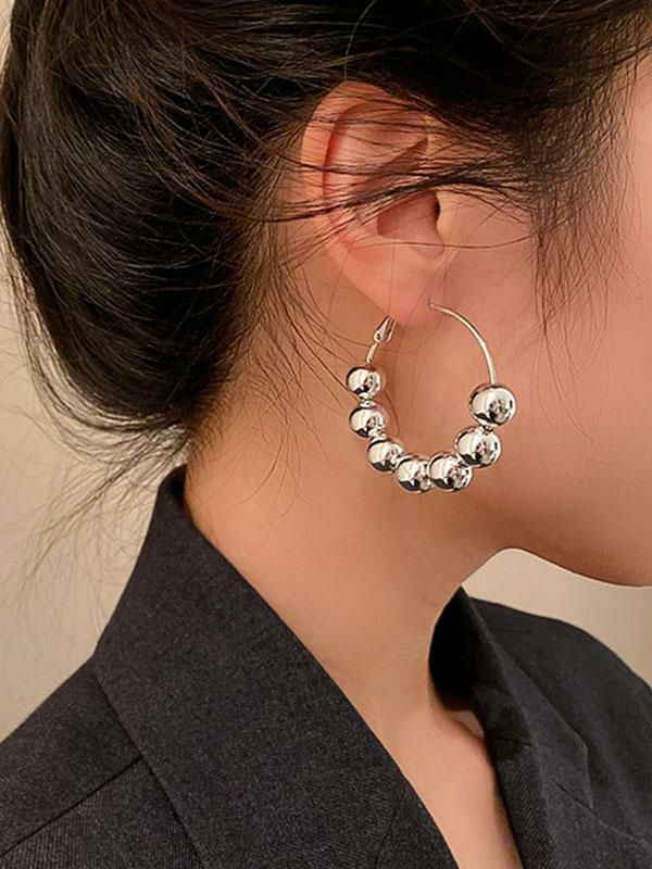 Wedding Accessories | Bridal Earrings Silver Pierced Wedding Jewelry Wedding Wedding Accessories