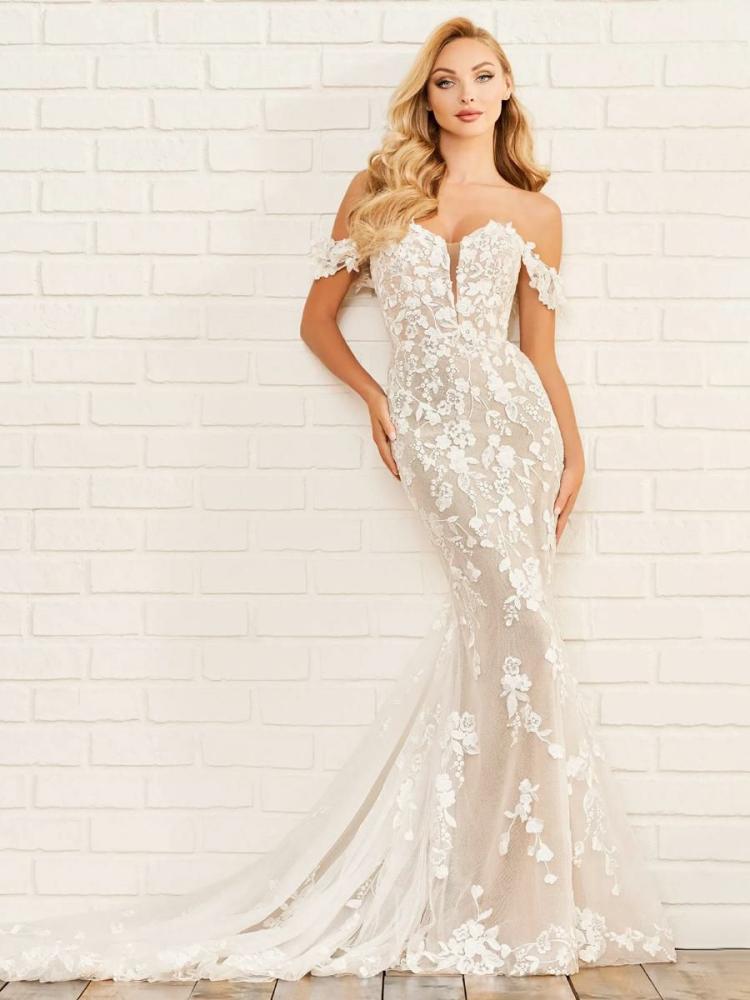 Wedding Dresses | Lace Wedding Dress Court Train Mermaid Sleeveless Lace Sweetheart Neck Bridal Gowns Wedding Wedding Dresses