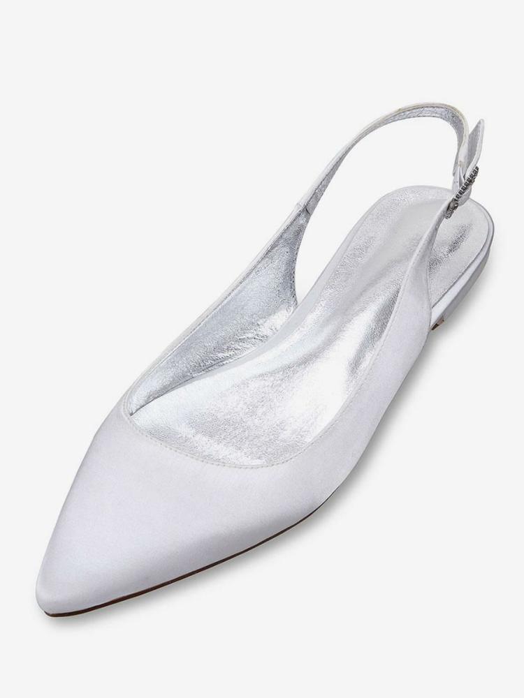 Wedding Shoes | Flat Slingback Wedding Shoes Shoes Wedding Shoes