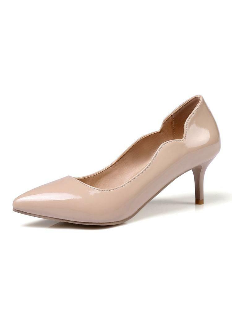 Wedding Shoes | Nude Kitten Heels Pointed Toe Pumps for Women Shoes Wedding Shoes