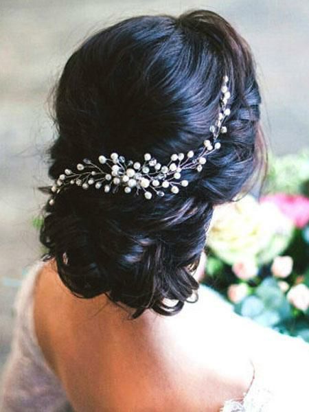 Wedding Accessories | Wedding Crystal Headpieces Comb Imitation Pearls Transparent Bridal Hair Accessories Wedding Wedding Accessories